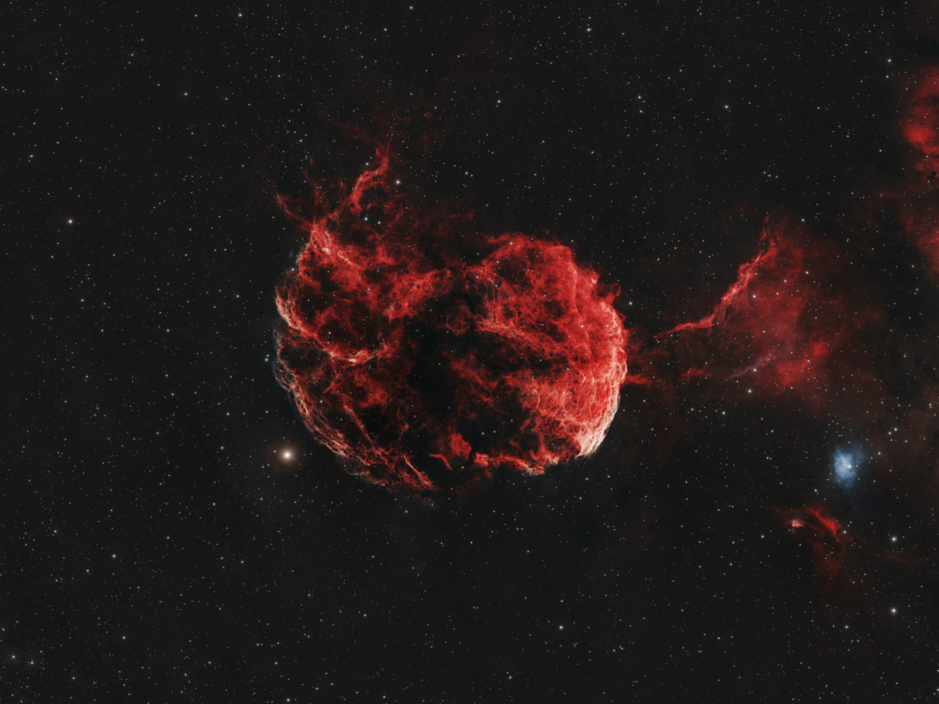 IC 443 Jellyfish Nebula astrophotography image by NightSkyLens